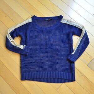 Theyskens' Theory Mesh Sweater Size S Fits XS Vintage